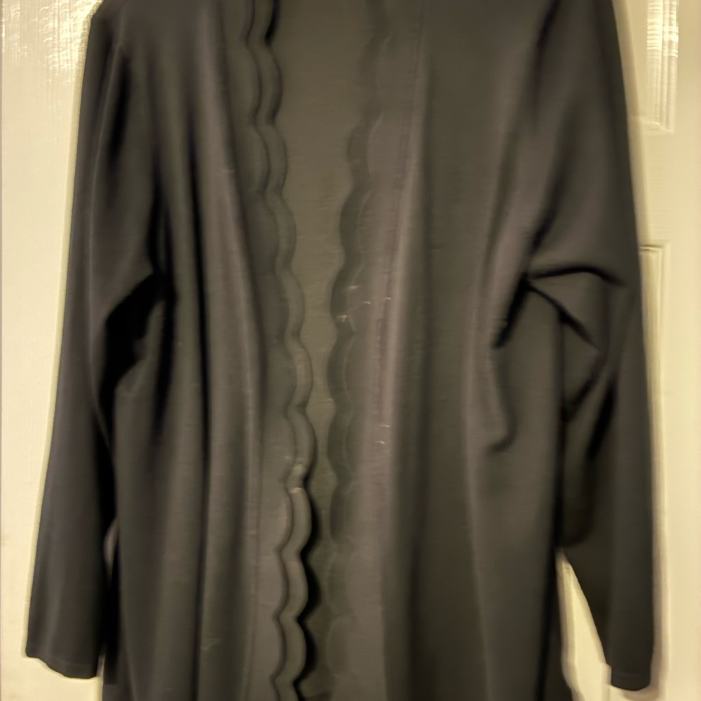 Cable & Gauge Black Cardigan